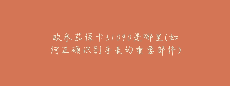 欧米茄保卡51090是哪里(如何正确识别手表的重要部件)