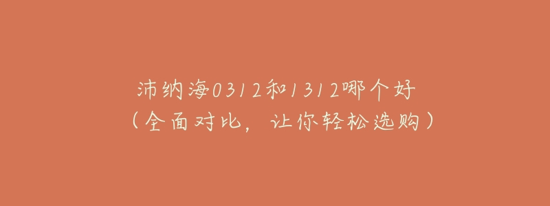 沛纳海0312和1312哪个好（全面对比，让你轻松选购）