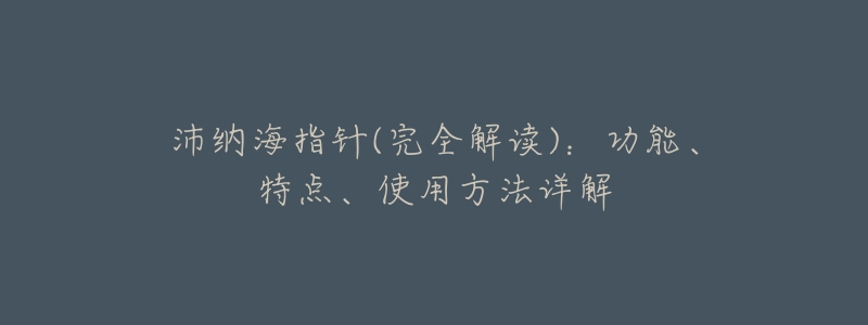 沛纳海指针(完全解读)：功能、特点、使用方法详解