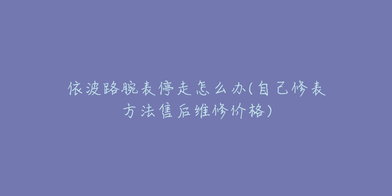 依波路腕表停走怎么办(自己修表方法售后维修价格)