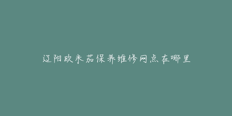 辽阳欧米茄保养维修网点在哪里