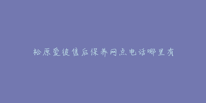 松原爱彼售后保养网点电话哪里有